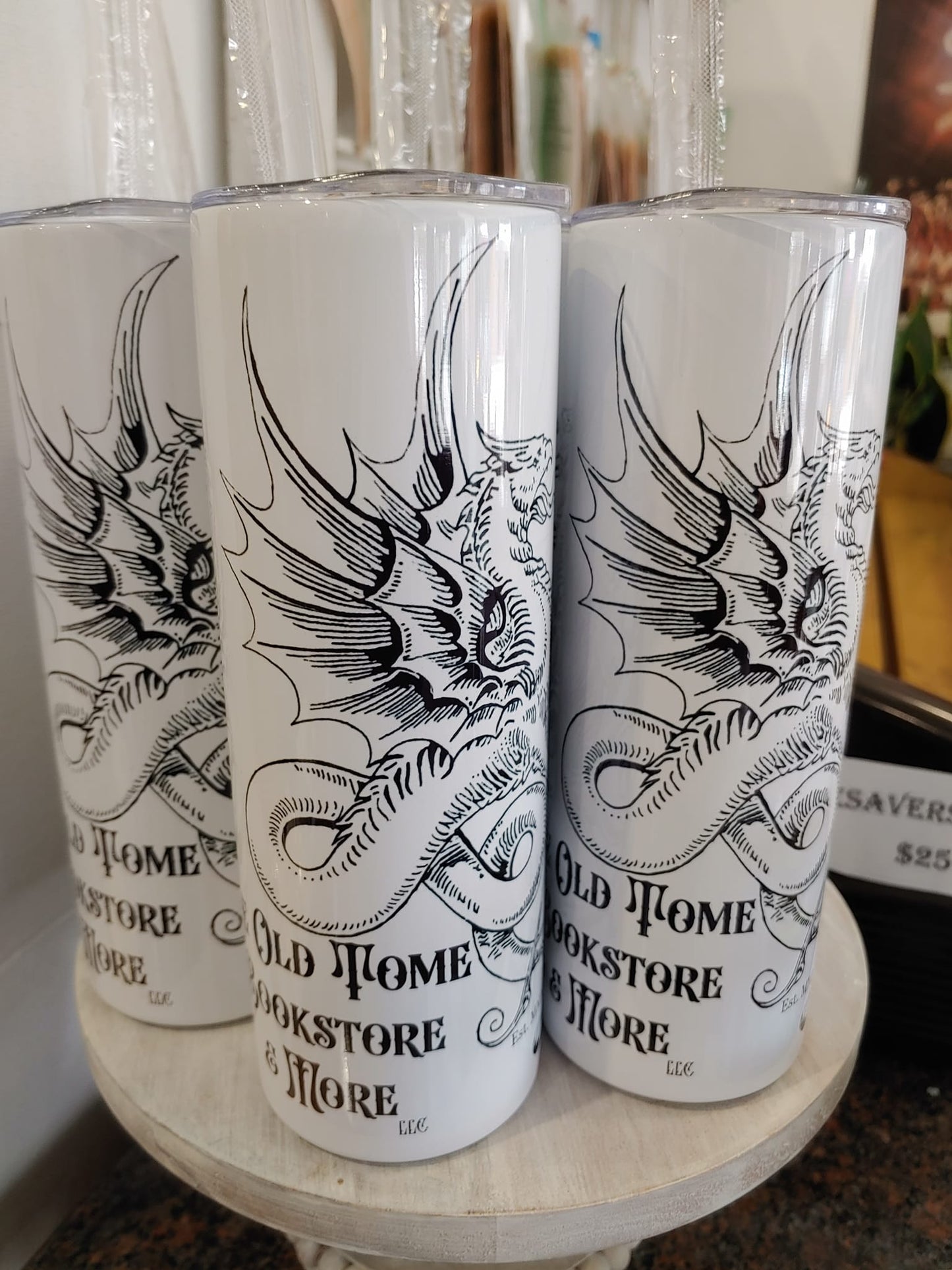Old Tome Dragon Tumbler